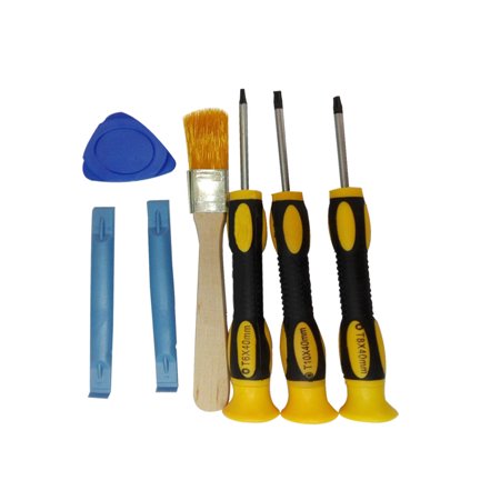 

DALX Game Console Repair Opening Tool Kit Screwdriver Brush Crowbar Disassemble Tool Set for Xbox 360