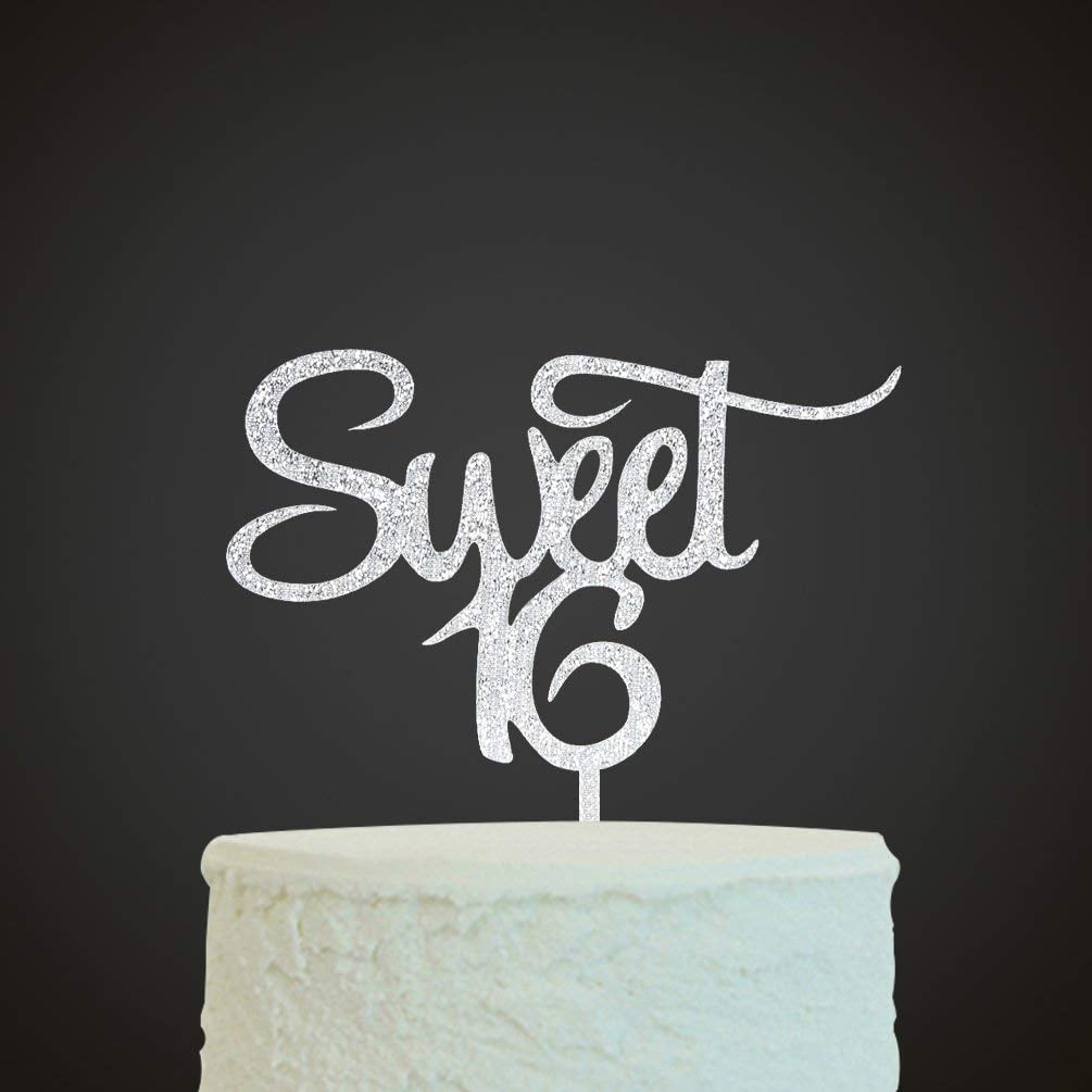 Sweet 16 Cake topper