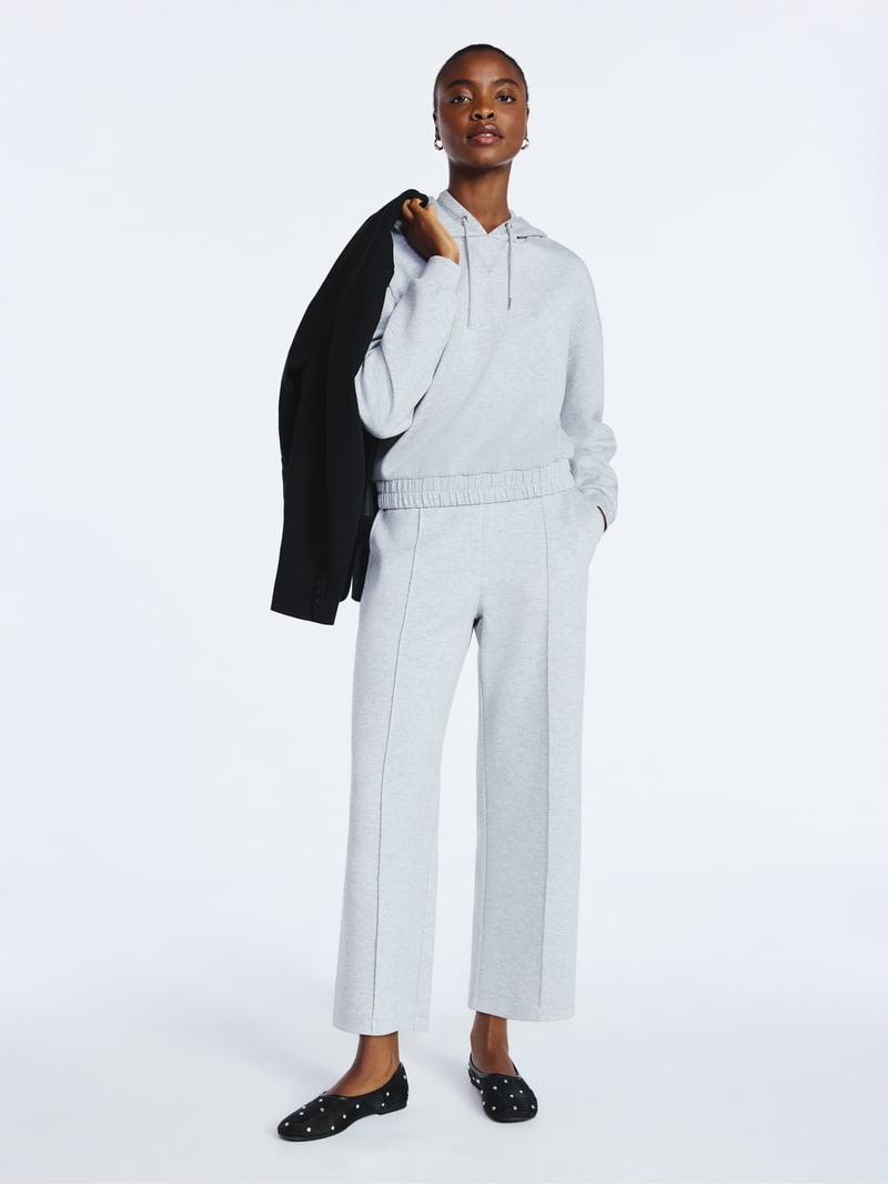 Scoop Women's New Scubaknit Cropped Pants, Sizes XS-4X - Walmart.com