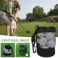 thumbnail image 2 of Golf Special Net Bag Tennis Balls Drawstring Pouch Carrying Hold Storage K, 2 of 7