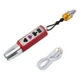 thumbnail image 2 of Gem Appraisal Light, 4 Light Source Compact USB Rechargeable Button Control LED Jewelry Identification Torch  for Commercial for Antiques, 2 of 7