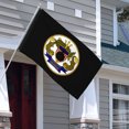 thumbnail image 3 of Fyon US Military Navy COMSUBGRU Trident Flag banner with Grommets Man cave Decor 3x5Feet, 3 of 4