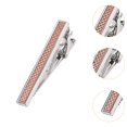 thumbnail image 6 of freneci Brass Tie Clip Decorative Portable Tie Pin for Regular Ties Gift Skinny Ties, 6 of 8