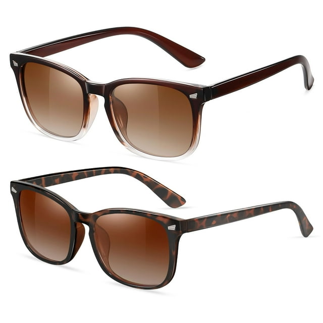 Gafas de Sol Polarizadas Clásicas y Modernas FEIDUSUN UV400 para Mujer y Hombre