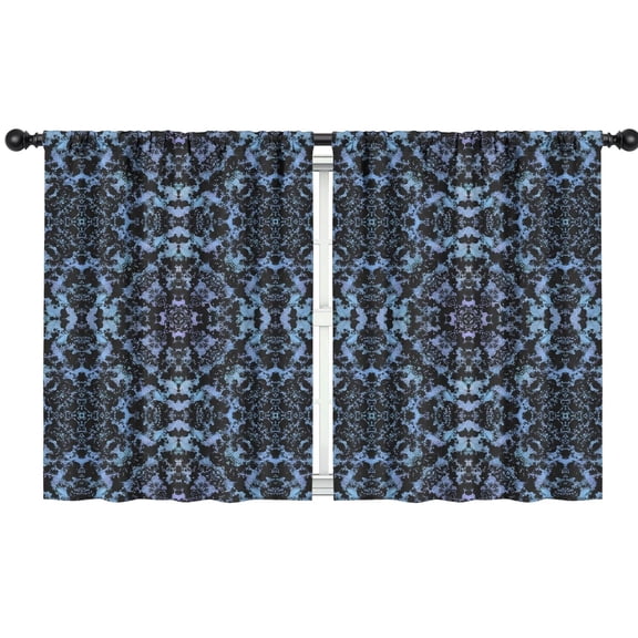 Blackout Kids Curtains,Boho Bohemia Flower Childrens Insulated Curtains Set Of 2,Bedroom Essentials,Toddler Room Decor 42"x54"(106x137cm)