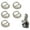 White, variant on Bag Clips, 5-Pack, Locking Food Sealing Clips, Food Storage Clips for Chips, Snacks and Storage