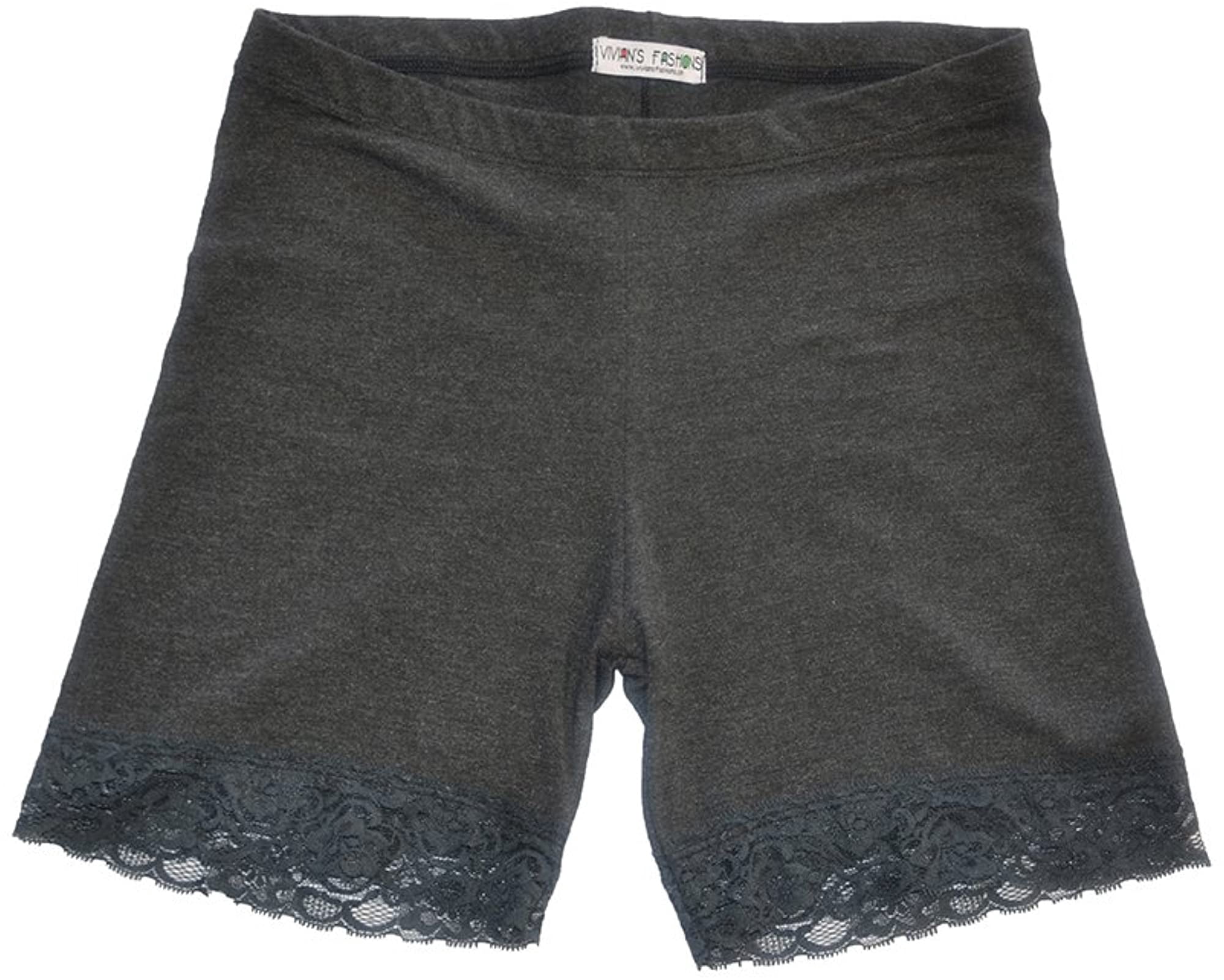 Vivians Fashions Legging Shorts - Girls 