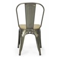 thumbnail image 2 of Chaise de salle à manger Tolix Roch en métal, chaise d'appoint en métal, 2 of 4