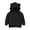 A-Black, variant on Uccdo 6M-4T Toddler Baby Boys Girls Warm Fleece Hoodies Sweatshirt Hooded Warm Hoodie Tops