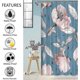 thumbnail image 2 of Floral Shower Curtains For Bathroom,rose Flowers Shower Curtain Set, 2 of 4