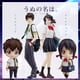 thumbnail image 2 of Figura de acción de Anime de tu nombre de 20CM, Tachibana Taki Miyamizu Mitsuha, modelo de colección de PVC #801 #802 Q, muñeco de juguete Gong Bohan LED, 2 of 2
