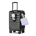 thumbnail image 1 of Equipaje de mano KYME Carry On 20 pulgadas rigida con portavasos y bloqueo TSA, 1 of 5
