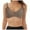 Khaki, variant on Womens Seamless Bras No Underwire Supportive Wireless Push Up Full Coverage Bralette Comfort T-Shirt Bra Tummy Control Underwear Women
