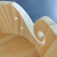 thumbnail image 4 of Wooden Yarn Bowl, 5.9 * 3.2inch Knitting Yarn Holder, Yarn Bowls with Holes for Crocheting (A), 4 of 5