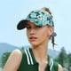 thumbnail image 5 of Fotbe Blue Floral with Butterflies Visera Deportiva con Diseño, Gorra Abierta Ajustable de Algodón para Mujer y Hombre, 5 of 7
