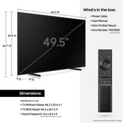 SAMSUNG 50 Class LS03B الإطار QLED 4K Smart TV QN50LS03BAFXZA
