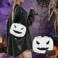 thumbnail image 2 of ChicYu Halloween Funny Pumpkin PU Crossbody Bags with Chain One-Shoulder Bags Suitable for Halloween Daily Use Creates Funny Festive Vibe, 2 of 5