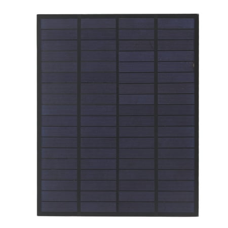 

18V 5W Polycrystalline Mini Solar Panel - Portable Epoxy Solar Charger for Outdoor DIY Solar Lawn Lights