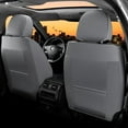 thumbnail image 5 of Florich Car Seat Covers Full Set, Luxury Design Front and Rear Seat Protectors, Universal Auto Interior Accessories Fit for Most Cars, Gray, 5 of 8