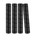 thumbnail image 1 of 4 protectores de punta para cama, protectores de punta en espiral, a prueba de golpes, antiadherentes, de espuma suave y gruesa, color negro, 30 centímetros, 1 of 8