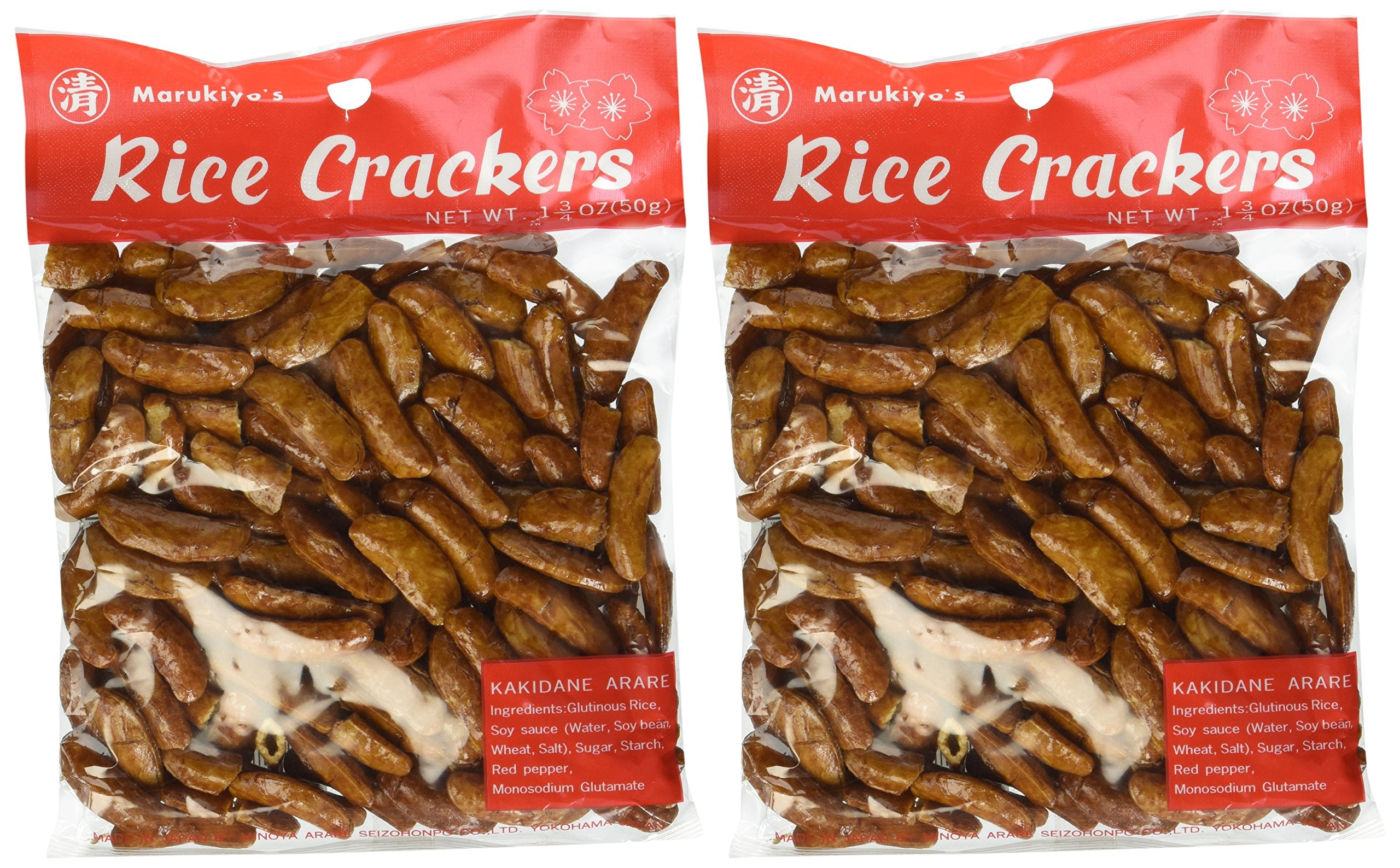 Rice Crackers kakidane Arare Marukiyo ( 24 pcs )