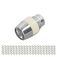 thumbnail image 1 of LED Holder Set, Light Emitting Diode Panel Mount 100 Sets Firm Holding 5mm Easy Installation  for Replacement Silver,Black, 1 of 7