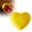 Yellow, variant on Heart Shape Ceramic Seasoning Dish, Sushi Dipping Bowl Appetizer Plate Serving Dish Snack Dish Mini Side Seasoning Dish