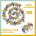 thumbnail image 2 of Cinta decorativa de poliéster de 2,19 yardas con temática de Pascua, discos de colores de 4-1/2 pulgadas, ideal para decorar fiestas., 2 of 5