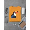 thumbnail image 3 of Exotic Toucan T-Shirt Men -Annie Warren Designs, Male 3X-Large, 3 of 4