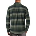 thumbnail image 2 of Ma Croix Mens Casual Plaid Flannel Button Up Long Sleeve Collared Shirt, 2 of 7
