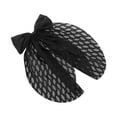 thumbnail image 5 of Unique Bargains 1 Pc Cute Bow Ribbon Hair Clips Black, 5 of 5