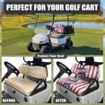 thumbnail image 4 of Uorisanigo Golf Cart Seat Covers Club Car Soft American Star Golf Cart Seat Towel Blanket Cover for EZGO TXT Club Car and More 2 Person Seats, 4 of 7
