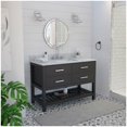 thumbnail image 6 of Dreamline VFVC482234SWMLK Valencia 48" Free Standing Single Basin Vanity Set - Wood, 6 of 7