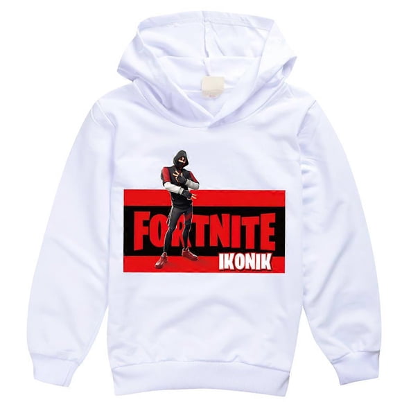 Fortnite Chandail à Capuchon Cadeaux de Noël Chandail à Capuchon de Jeu Fortnite Filles Garçons Chandail à Capuchon Chandail à Enfiler Hauts Adolescent Ados