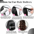 thumbnail image 3 of Rollers Hair Curlers 30Pcs Set with 18Pcs Hair Roller 3 Sizes (6 Large Rollers, 6 Medium Rollers, 6 Small Rollers) and 12 Clips and Storage Bag for Long Medium Short Hair Volume, 3 of 14