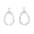 thumbnail image 1 of AMLESO 2 Pcs Glass Crystal Pendant Charms Earring Drop Dangle DIY 19x10x2mm, 1 of 8
