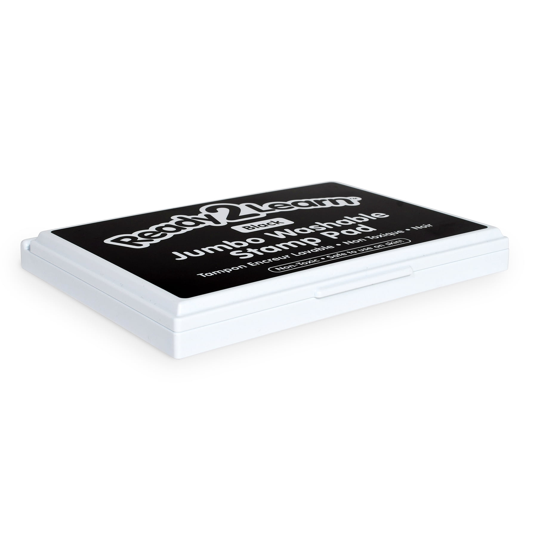 Center Enterprises Ready2Learn Jumbo Washable Stamp Pad Black Ink Pack of 2 (CE-10030-2)