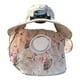 thumbnail image 2 of Sombrero de pesca al aire libre con ventilador solar ancho para mujer, sombrero para el sol con ventilador solar, sombreros para exteriores, sombrero con ventilador ajustable de 3 velocidades, sombrer, 2 of 6