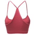 thumbnail image 2 of FashionOutfit Women's Basic Solid Strap Sporty Sport Bras, 2 of 2