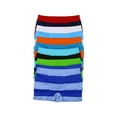 thumbnail image 5 of ToBeInStyle Boy's Pack of 6 Assorted Print Seamless Boxer Briefs - Thick Stripes - Small, 5 of 7