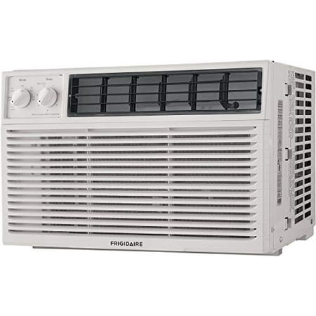 Frigidaire 10,000 BTU 115V Window Mounted Compact Air Conditioner with Mechanical Controls, White