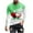 Green, variant on ZCFZJW Mens Valentines Day T-Shirts Big and Tall Regular Fit Casual Heart Pattern Print Long Sleeve Crewneck Pullover Sweatshirts Trendy Comfy Athletic Tees Tops XL