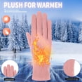 thumbnail image 2 of TERGAYEE Winter Gloves for Women,Fleece Lined Windproof Gloves,With Sensitive manipulatescreen Texting Fingers,Women's Winter Warm manipulatescreen Gloves, 2 of 7