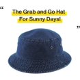 thumbnail image 4 of ORUYROP Unisex Washed Cotton Bucket Hat Summer Outdoor Cap, 4 of 6