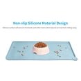 thumbnail image 2 of Alfombrilla de alimentación para mascotas AUDWUD de silicona impermeable para perros y gatos, 2 of 7