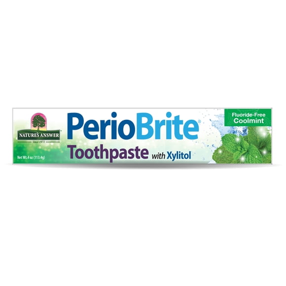 Nature's Answer|Pasta Dentas PerioBrite Coolmint (113.4 Gr) / PerioBrite Toothpaste (4 Oz), Apoyo en la Salud Bucal