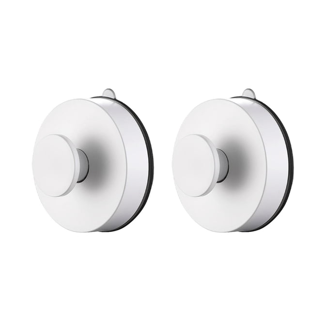 GUOOL Suction Cup Hooks Multipurpose Storage Organizer White