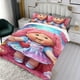 thumbnail image 3 of Niños Cabbage Patch Conjunto de sábanas temático, trío de piezas, cómodo y amigable con la piel, diseño único, regalo de decoración para el hogar para familiares, amigos y fans,135cm *200cm, 3 of 6