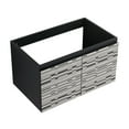 thumbnail image 6 of 22" Tall Bathroom Storage Cabinet - Grey MDF with Adjustable Shelf & Drawer, 6 of 9