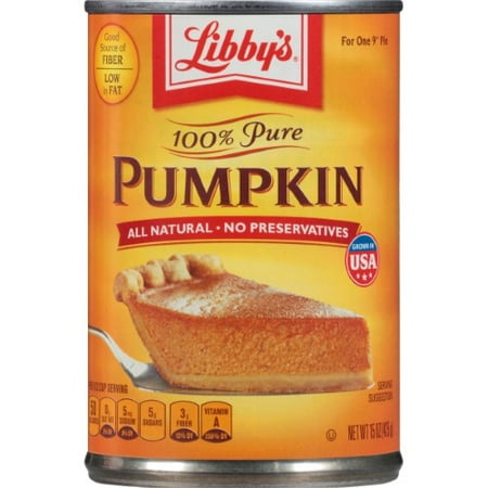 Libby's 100% Pure Pumpkin Pie & Dessert Filling (Pack of